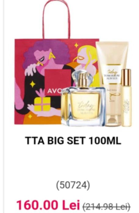Set parfum today avon