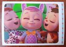 Cry Babies оригинални стикери Panini