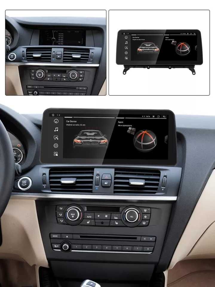Navigatie BMW X3 F25 X4 F26 , Ecran 12.3 inch QLED Bluray Full HD Noua