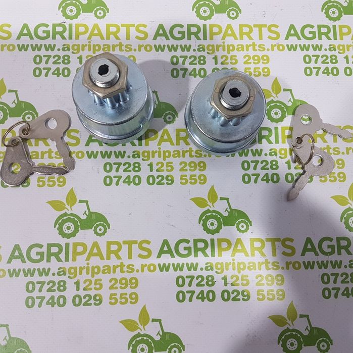 Contact cu 2 chei tractor Massey Ferguson, Case,Landini, Valtra, JCB