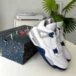 Nike_Air_Jordan_4 |Midnight Navy|Retro| rozmiar EU.41