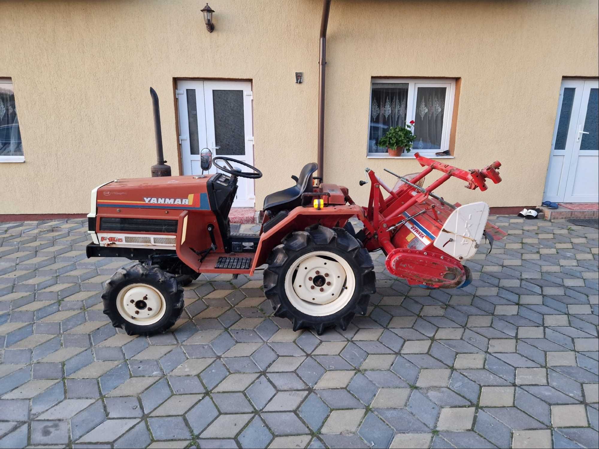 Tractor Yanmar 17cp 4x4 cu freza