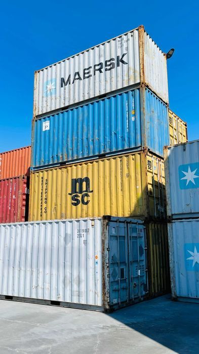Containere maritime SH rosu 2017 5/10 Tulcea