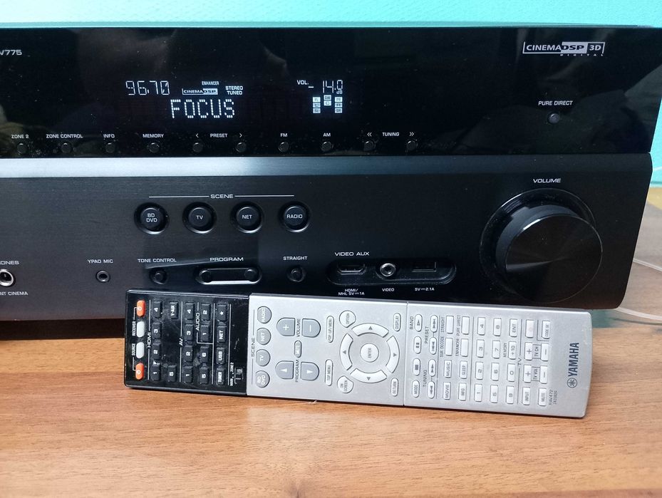 Yamaha RX V775.     7.2
