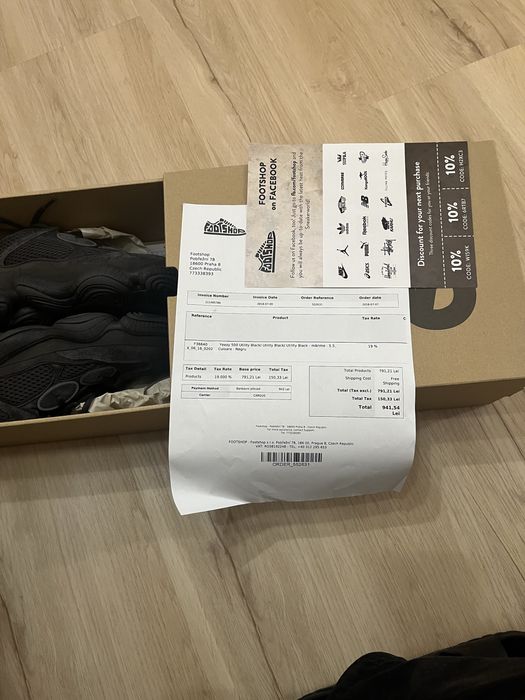 Yeezy 500 Utility Black