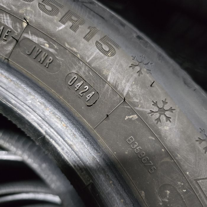 2x 195/65/15 M+S DUNLOP 2024 Stare excelentă