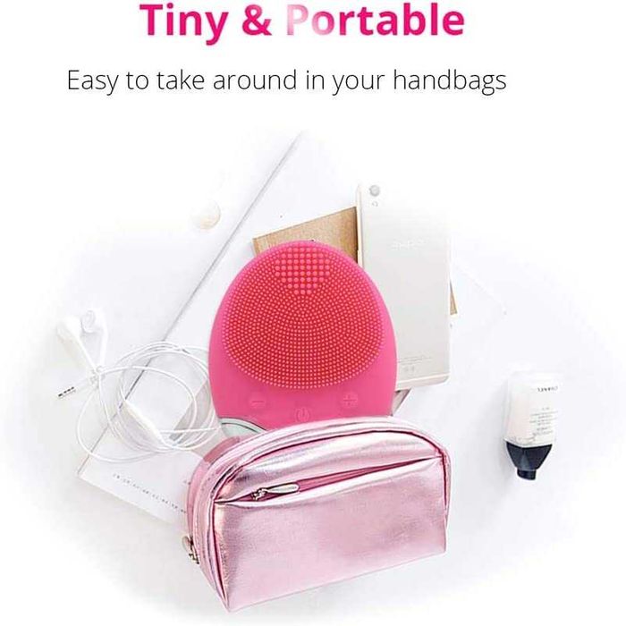 Ултразвукова силиконова четка за лице акумулаторна