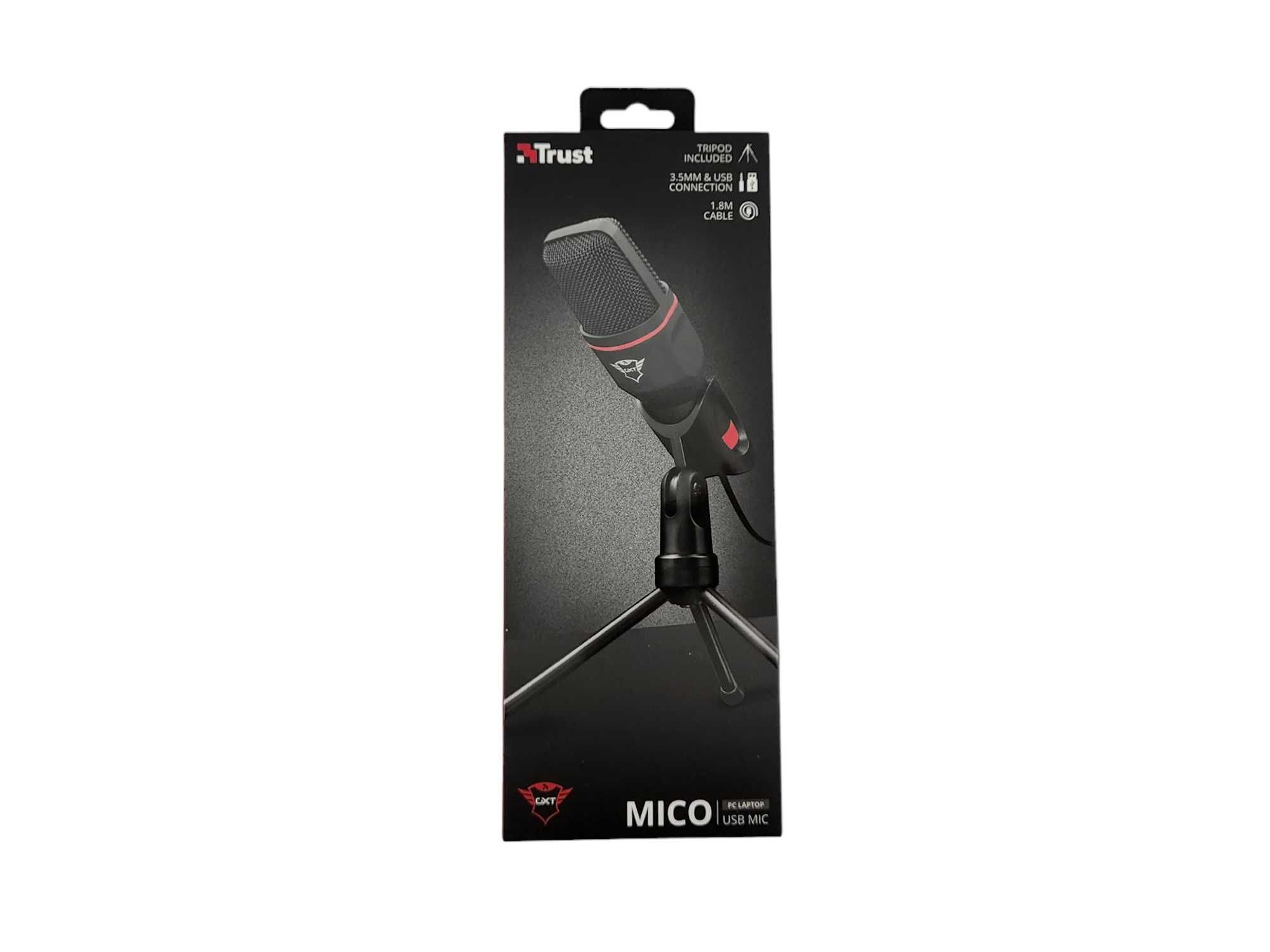 Trust MICO GXT 212 Microfon Gaming USB Negru / Nou