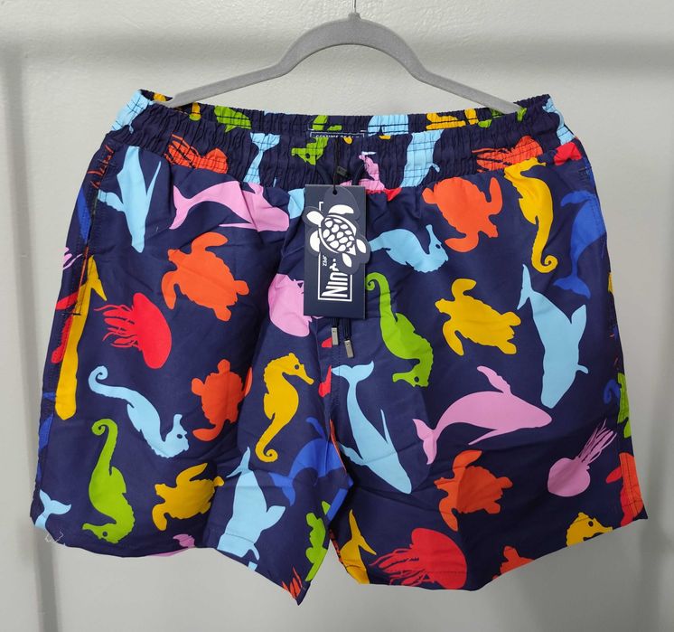 Мъжки бански нови шорти плувни Vilebrequin бързо съхнене