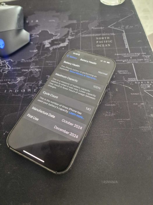 iPhone 16 Pro | 512GB | + ЕКСТРИ | Отлично запазен | 100% Battery Stat