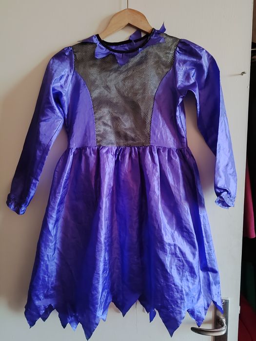 Карнавална рокля на магьосница за момиче 7-9 г.