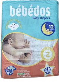 Scutece de unica folosinta mini 3-6 Kg KotaBaby