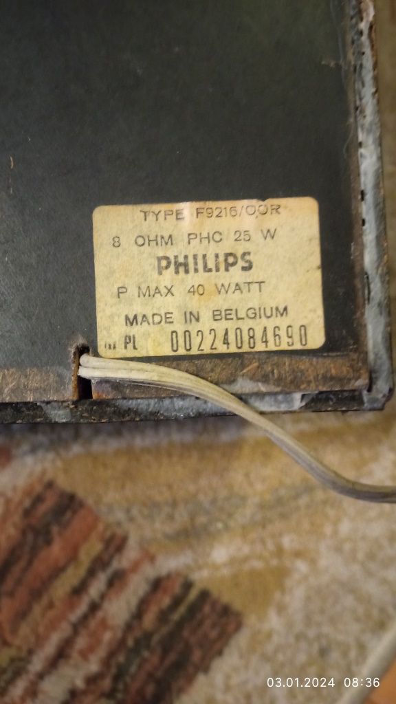 Тонколони Philips 2x 40W max