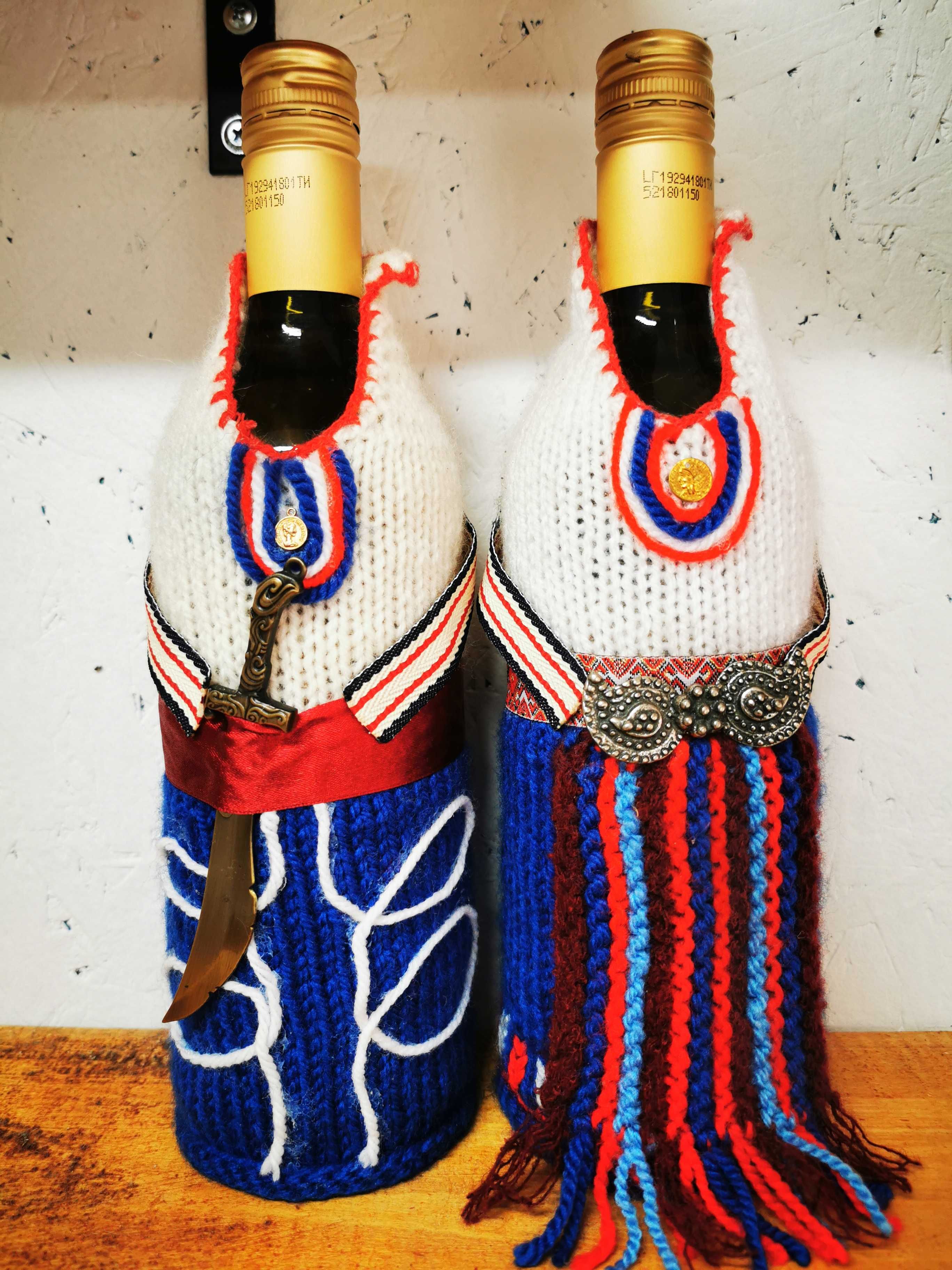 Производство и продажба на плетени носии за бутилки
