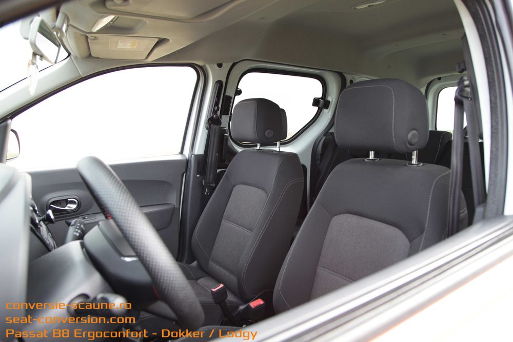 Sistem adaptare scaune de Passat B8 pe Lodgy Dokker