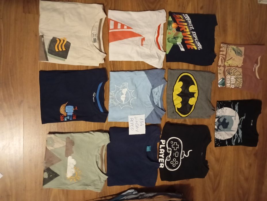 Tricouri baieti 134 stare foarte buna