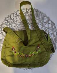 Дамска чанта -зелена
