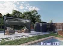 ОГРАДНИ ламелни пана, парапети, врати и перголи от алуминиеви профили