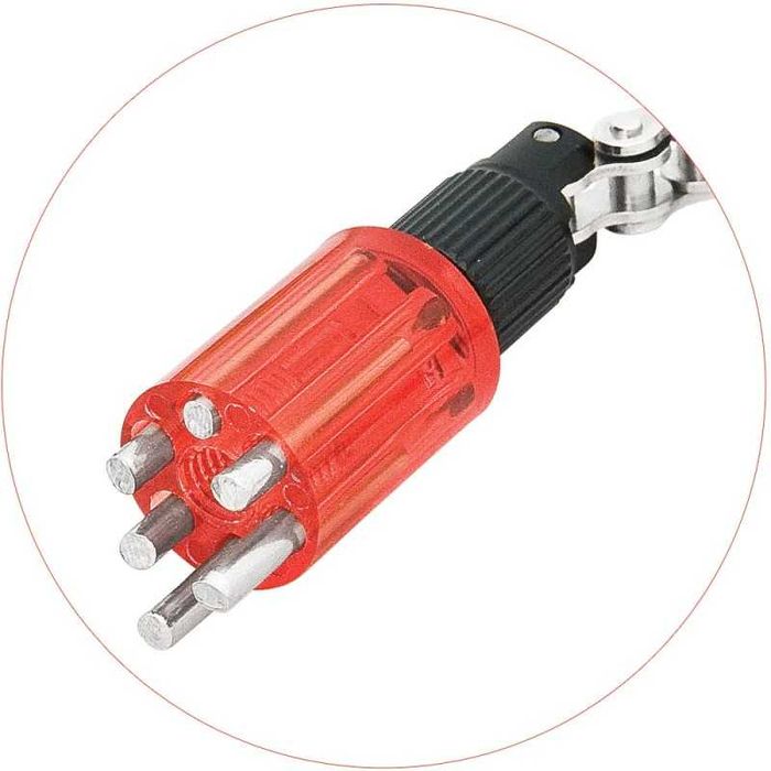 Set 4 Hangere (Swingere) cu lanț din oțel Baracuda SW17A cu conector