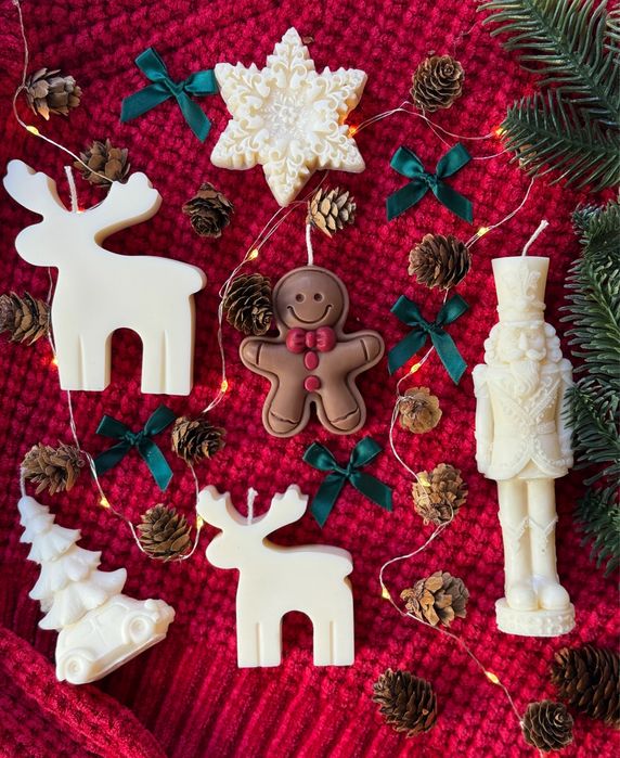 Уникални соеви свещи-подаръчета за гости