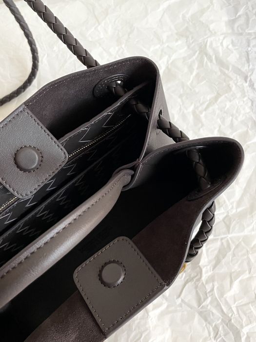 Geanta Bottega Veneta Andiamo 28cm, negru, Premium