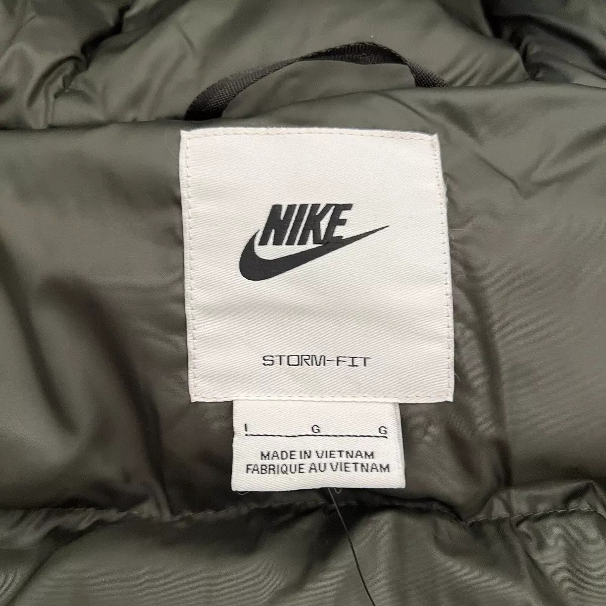 Nike Storm-Fit Windrunner Primaloft Green Jacket Parka