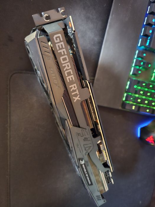 Placa Video Nvidia Asus Rog Strix RTX 2070 Super Gaming