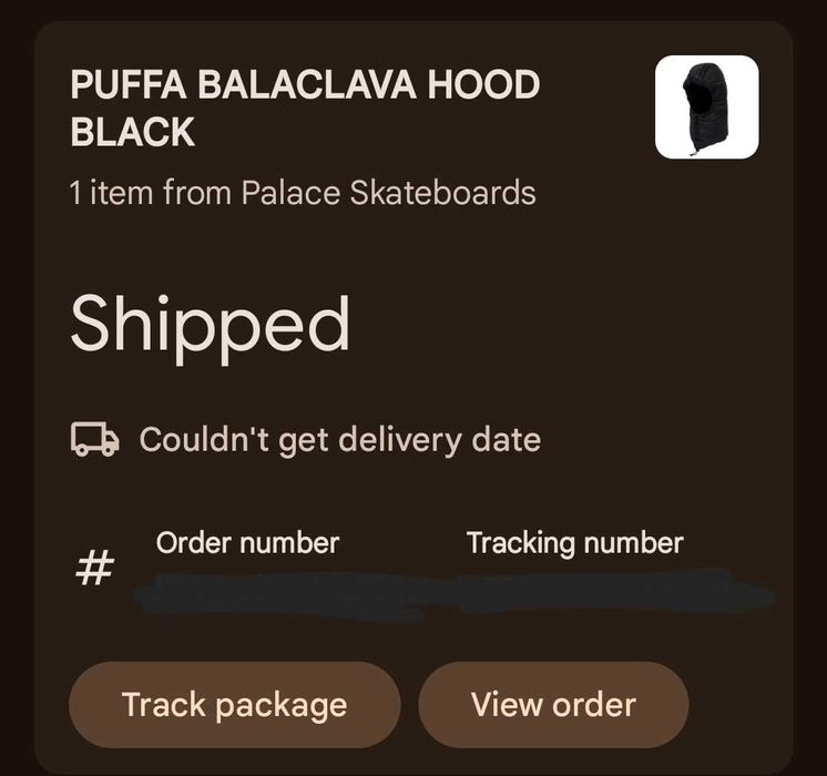 Palace Balaclava Puffa