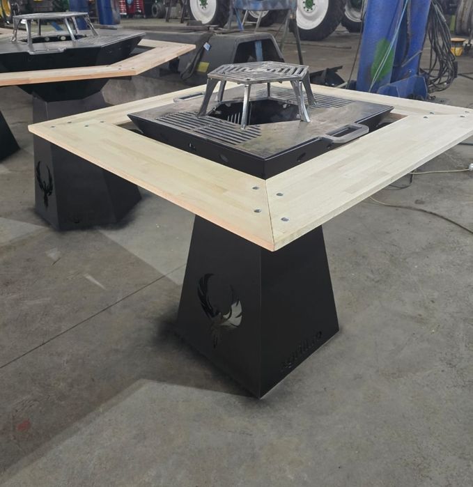 Gratar patrat 60cm/latura