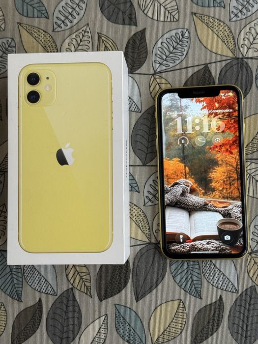 Iphone 11 128 желтый