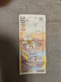 Bancnotă colecție 5000 lei 1998