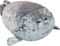 Jucarie de plus foca 60 cm perna jucarie decor pentru somn si relaxare