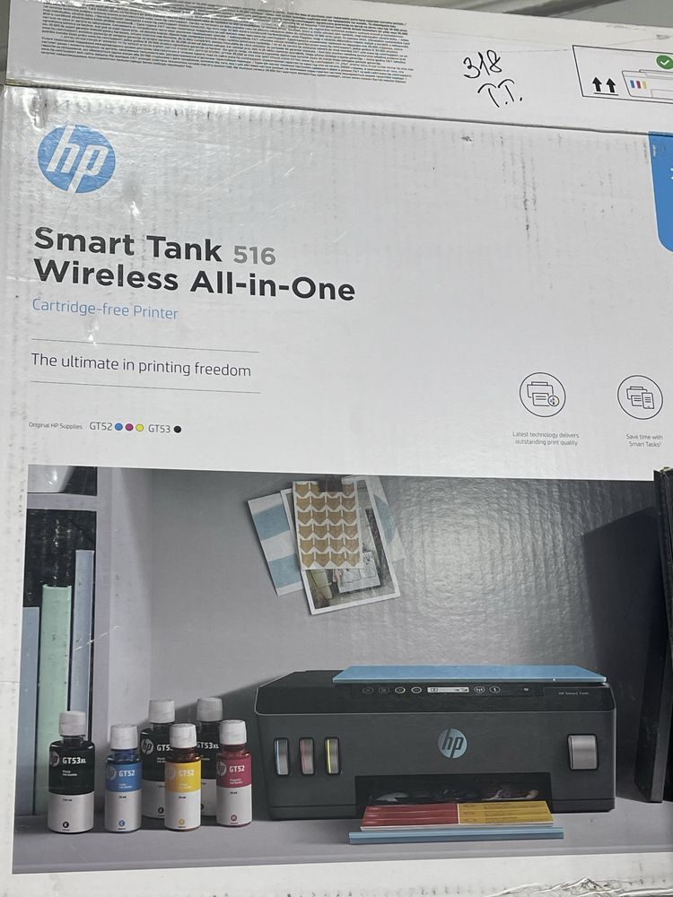 Цветной принтер Hp 516 3в1 + wi/fi+ Гарантия
