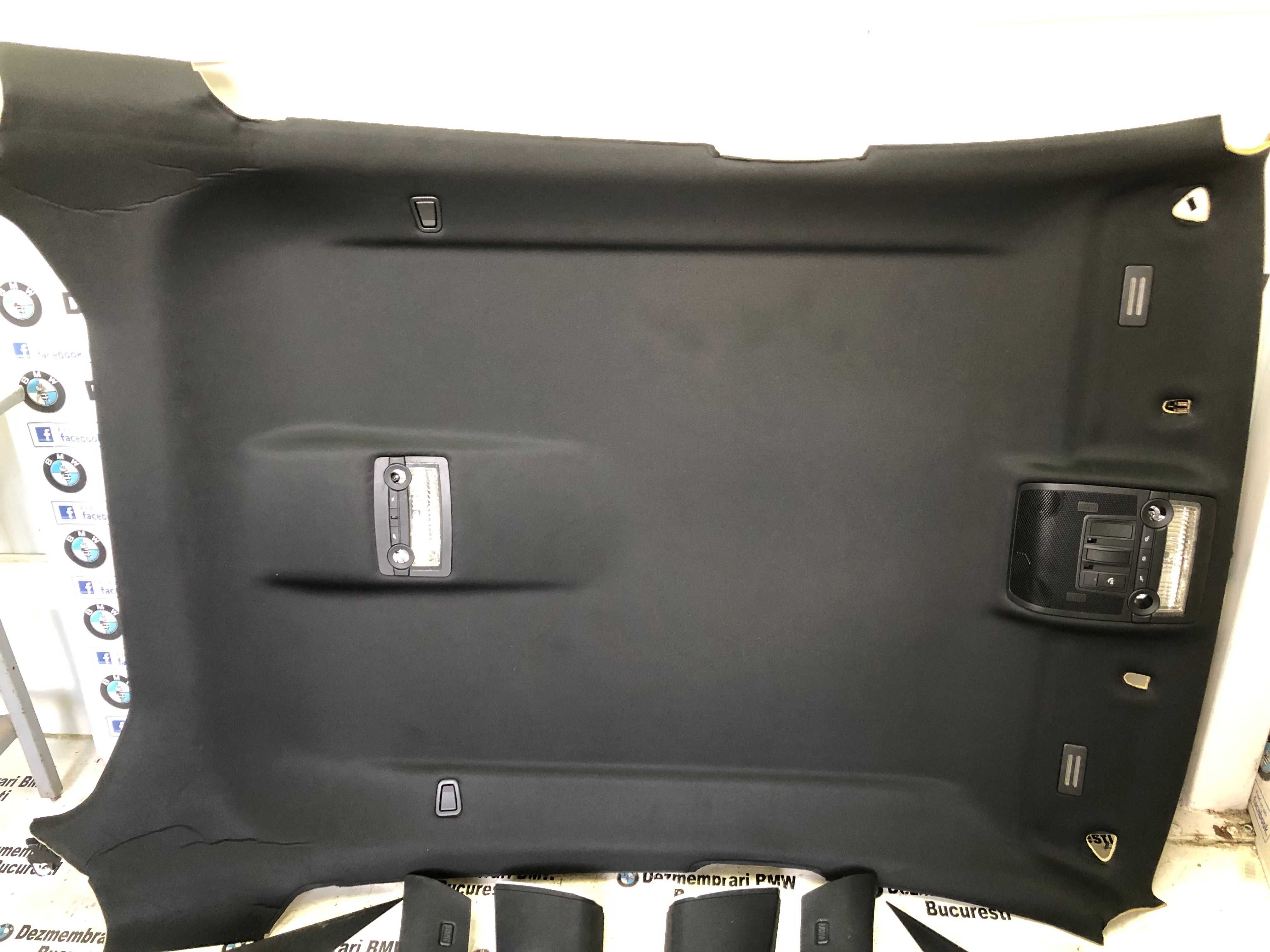 Plafon interior complet negru BMW X6 E71 M