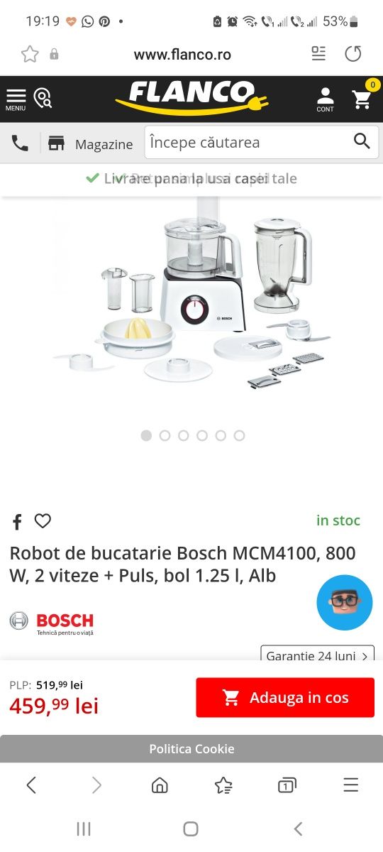 Robot de bucatarie bosh