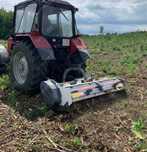 Tocator de resturi vegetale cu deplasare hidraulică 1,8-2 m