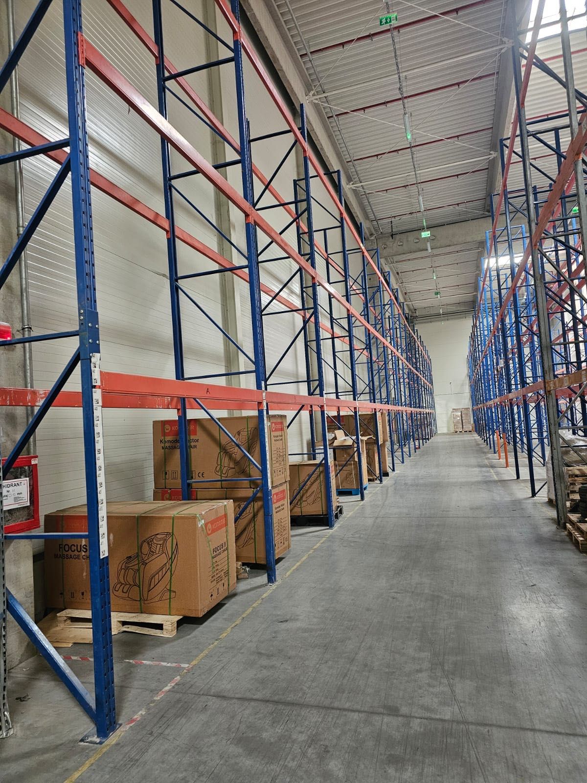 Rafturi metalice pentru paleți - Livrare rapidă