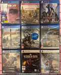Диски новые запечатанные на Sony Playstation 4 и 5