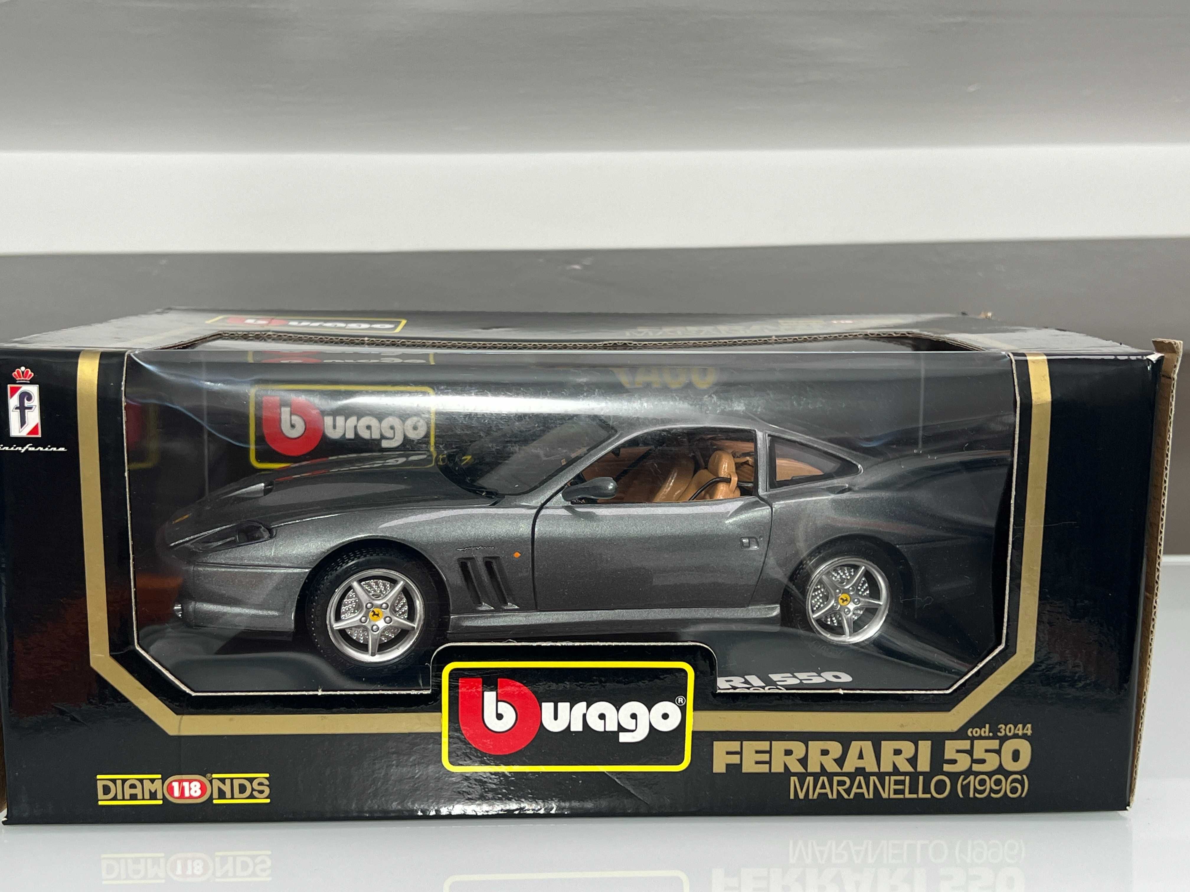 Macheta Auto 1/18 Burago Ferrari 550 Maranello 1996