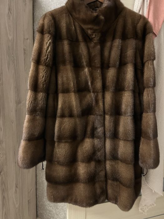Шуба норковая блэкглама
