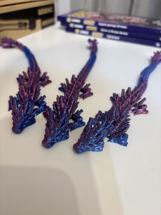 Продам 3д напечатонного гибкого дракона