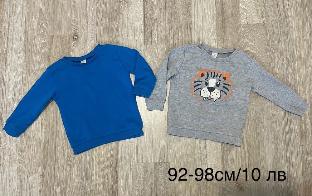 Нови и употребявани тениски, панталони, блузки 92 и 98