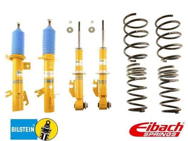 Спортни понижаващи пружини Eibach амортисьори Kayaba Sachs Bilstein