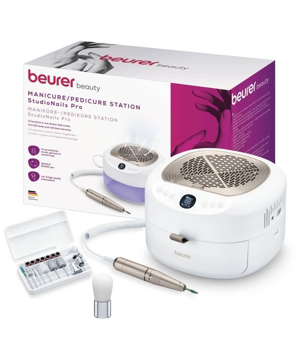 Set de manichiura, pedichiura profesionala, Beurer MP 200 StudioNails