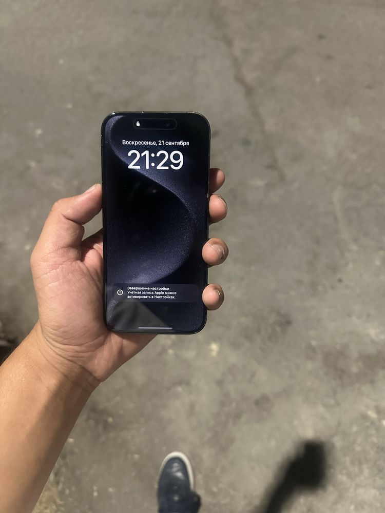 Iphone 15pro 128 black