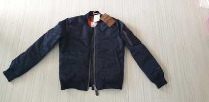 Schott NYC Jet 17 Navy Bomber Jacket Womens Size M НОВО! ОРИГИНАЛ!