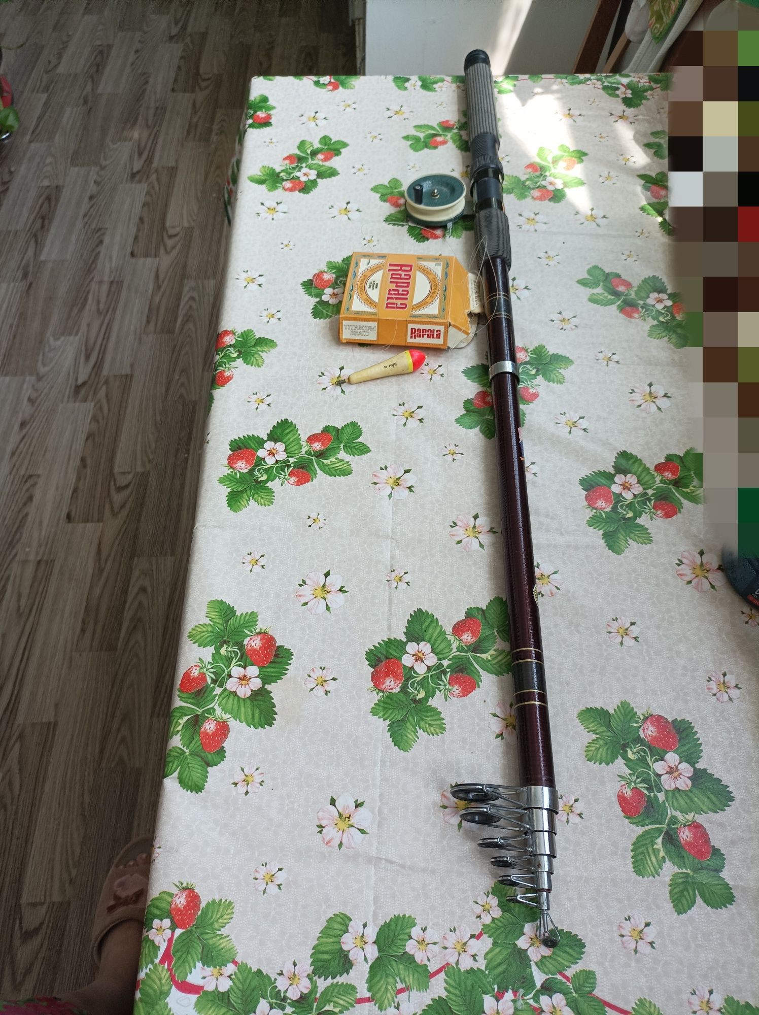 Спиннинг удочка телескопич 3,60м