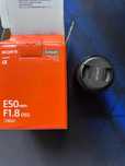 Obiectiv Sony E50mm F1.8OSS, E Mount, Pentru Sony Alpha