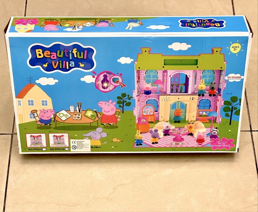 Пепа пиг къща и герои/Фигури Пепа пиг/pepa pig house