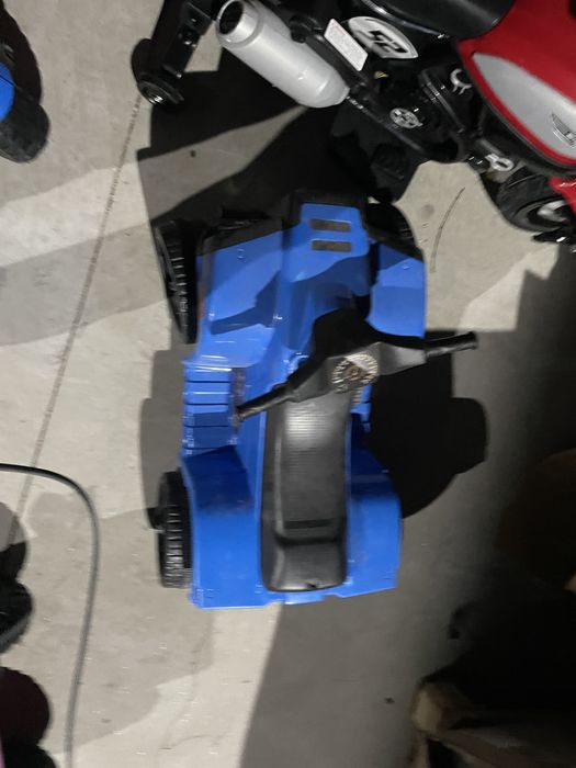 Atv electric 6V cu sunete si lumini Nichiduta Blue